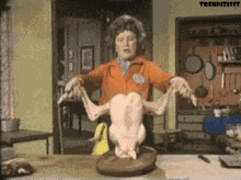Funny Turkey GIF