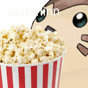 Furret Furret Popcorn Sticker