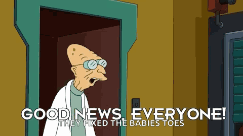 Futurama Good News GIF