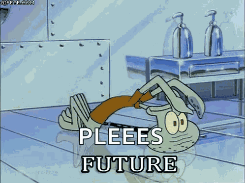 Future Squidward GIF
