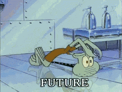 Future Squidward GIF