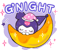 G Night Kuromi Sticker