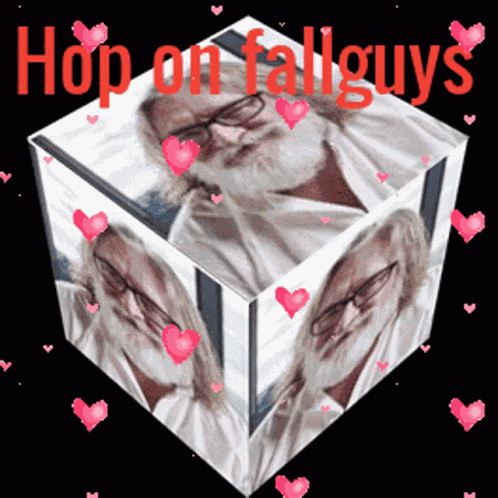 Gabe Newell Fall Guys Hop On Fall Guys GIF