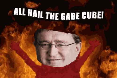 Gabe Newell Steam GIF