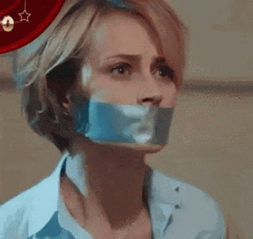 Gagged GIF