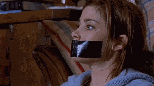 Gagged GIF