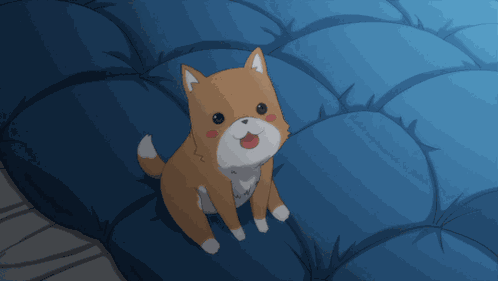 Gakkou Gurashi Dog GIF