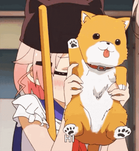 Gakkou Gurashi Hello GIF