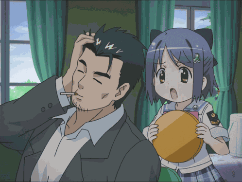 Gakuen Utopia Manabi Straight Violence GIF