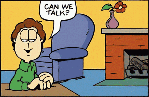 Garfield Jon Arbuckle Can We Talk About Cats Vs Dogs Bark Bark Dogs Vs Cats GIF