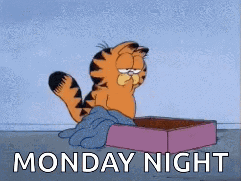 Garfield Tired GIF