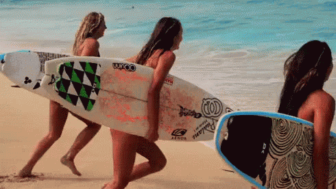 Garotas Do Surf GIF