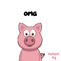 Gasp Jaw Drop Sticker