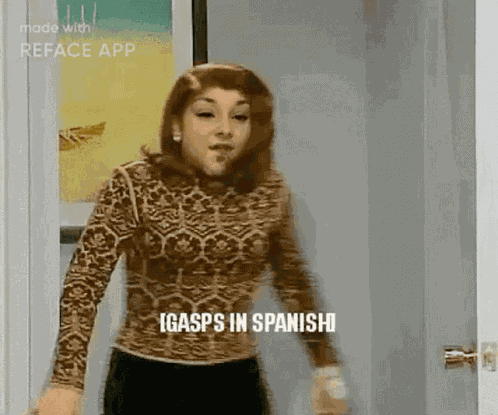 Gasp Spanish GIF