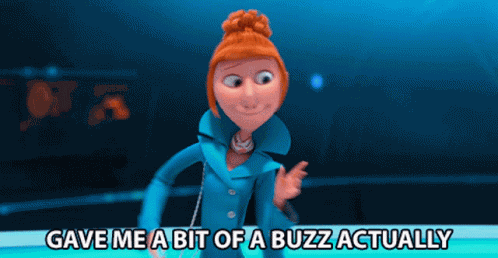 Gave Me A Bit Of A Buzz Actually Kristen Wiig GIF