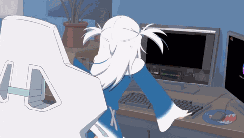 Gawr Gura Streamer GIF