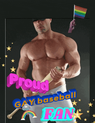 Gay Baseball Fan Gay Baseball Fans GIF