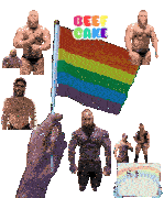 Gay Hipsters Gay Men Sticker