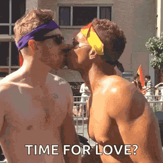 Gay Kisses Gay Men Kiss GIF