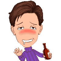 Gbrielalexander Drunk Sticker