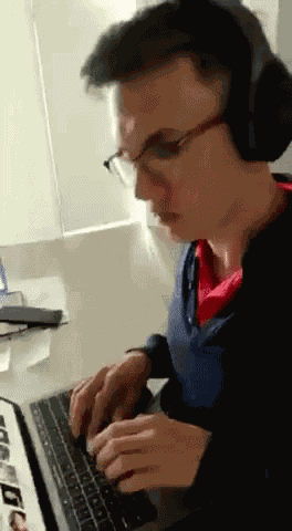Geek Geeking Out GIF