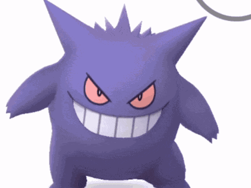 Gengar Sneaky GIF