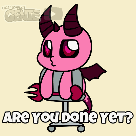 Genie Bored GIF