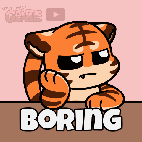 Genie Bored GIF