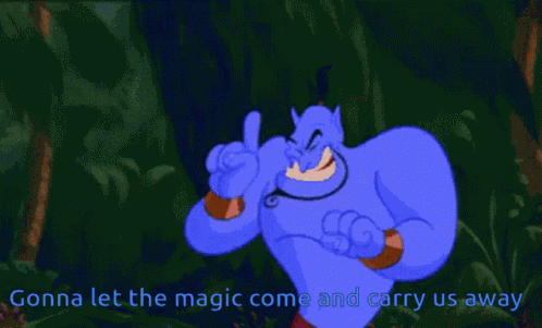 Genie Jaw Drop GIF