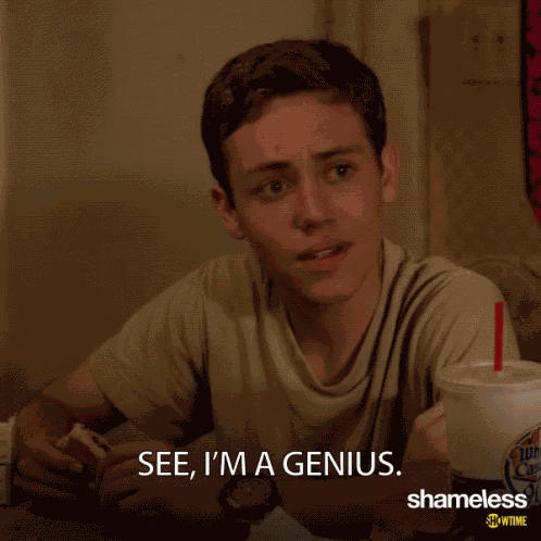 Genious Happy GIF