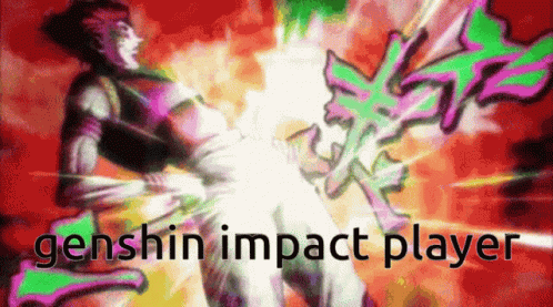 Genshin Impact Hisoka GIF
