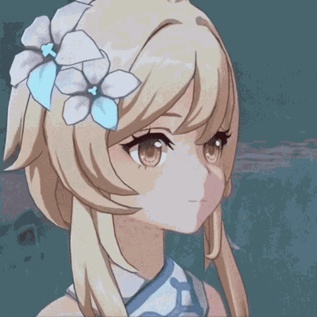 Genshin Impact Lumine GIF