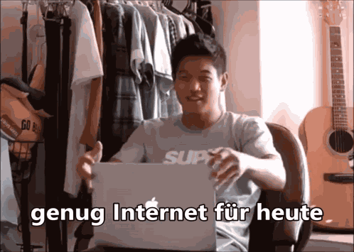 Genug Internet Für Heute Enough Internet For Today GIF