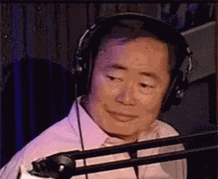 George Takei Laugh GIF