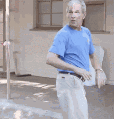 George W Bush Pose GIF
