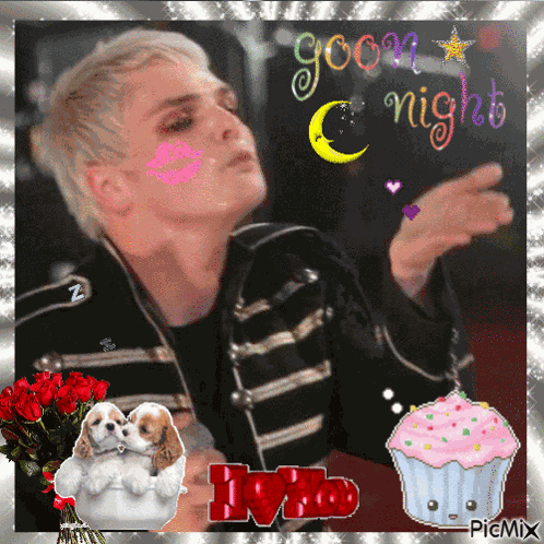 Gerard Way Good Night GIF