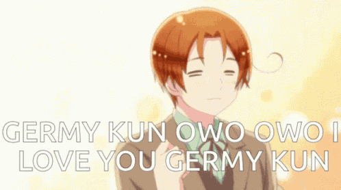 Germany Germany Hetalia GIF