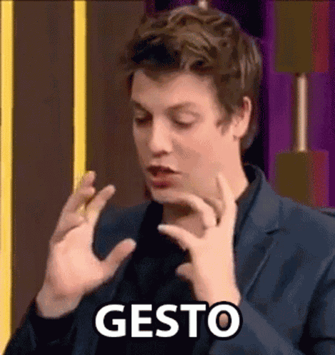 Gesto Gesticulando GIF