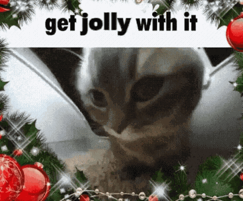 Get Jolly With It Christmas GIF