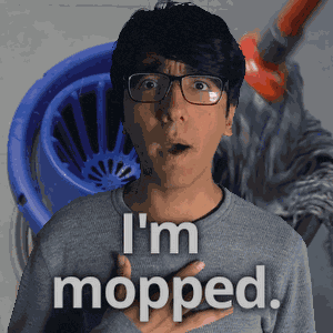 Get Mopped I Am Mopped GIF
