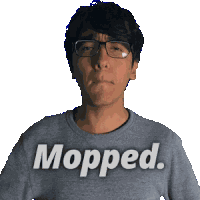 Get Mopped M Op Sticker