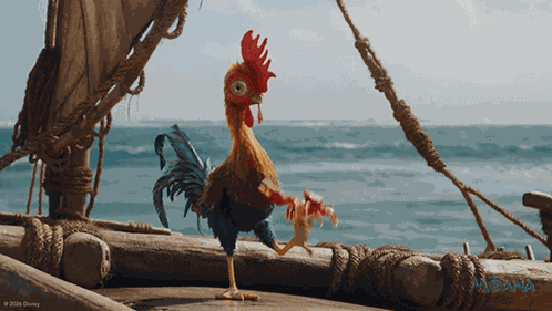 Get Off Me Heihei GIF