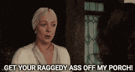 Get Off My Lawn Get Lost GIF