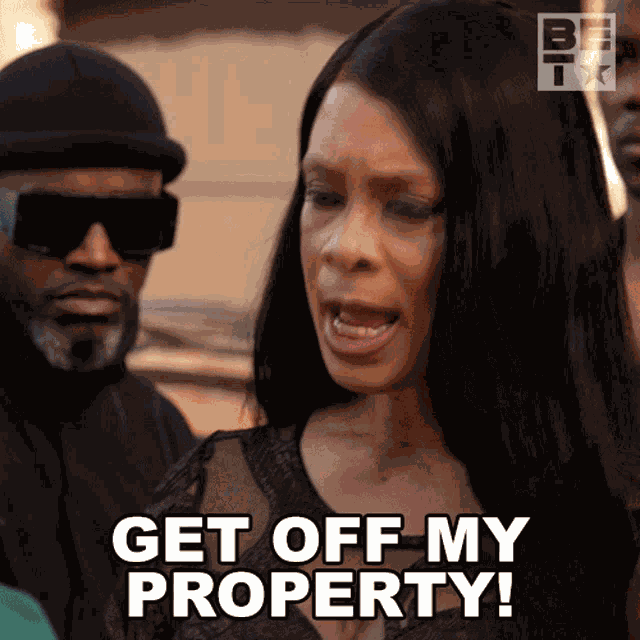 Get Off My Property Charlotte Duncan GIF