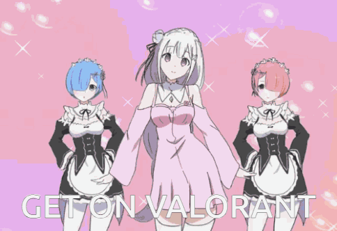 Get On Valorant Rem GIF