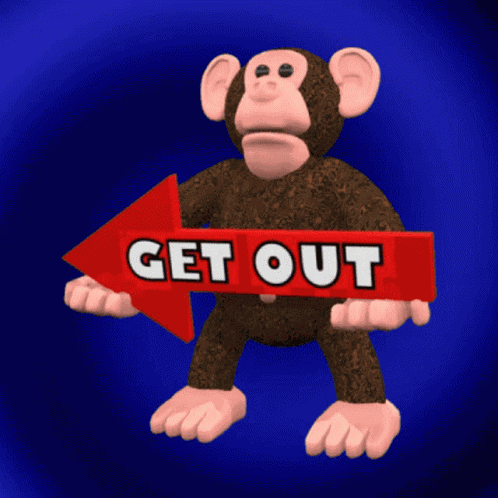 Get Out Get Out Of Here GIF