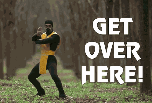 Get Over Here Come Here GIF