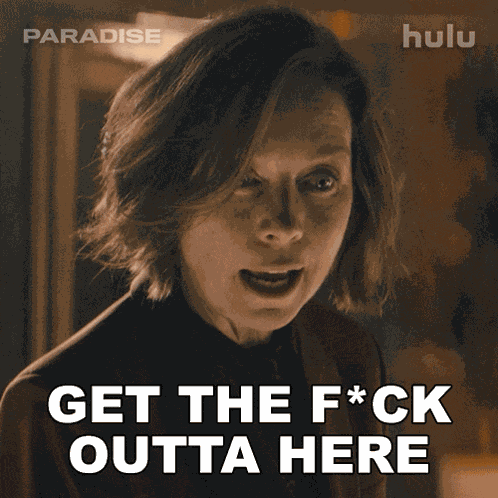 Get The Fck Outta Here Sinatra GIF