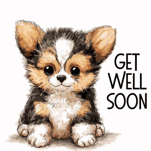 Get Well Soon Feel Better GIF