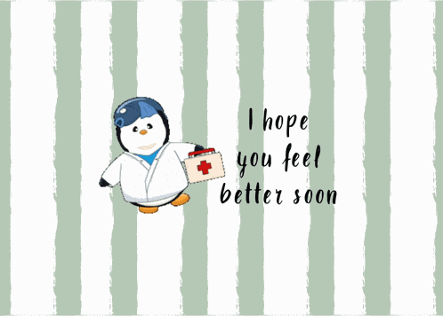 Get Well Soon I Hope You Feel Better Soon GIF